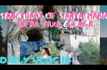 SANTUARY OF SANTA MARIA, INFRA SAXA GENGA, ITALY #lifeinadaily