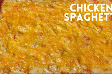 How To Make Chicken Spaghetti | Cook With Me | KitchenNotesfromNancy