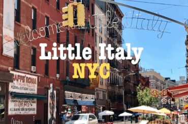 Saturday Walk in Little Italy, NYC | Little Italy Neighborhood Walking Tour