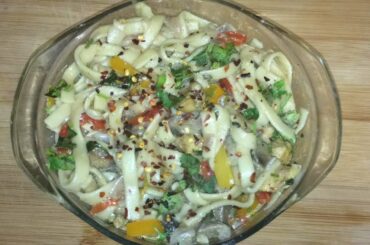 Alfredo Chicken Pasta in Tamil // Italian Recipe in Tamil