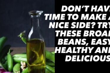 Fave in padella (broad beans)