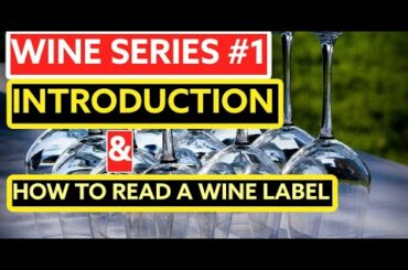 wine series #1 || INTRODUCTION|| How to Read a Wine Label