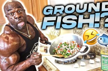 How To Cook Tasty Ground Fish | AHI TUNA