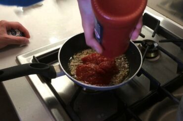 A typical italian lunch