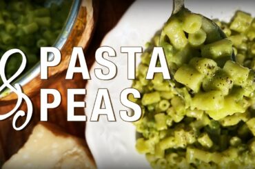 Pasta & Peas, Classic Italian Recipe - The Pasta Queen