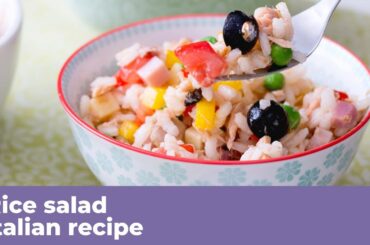 RICE SALAD - Italian recipe