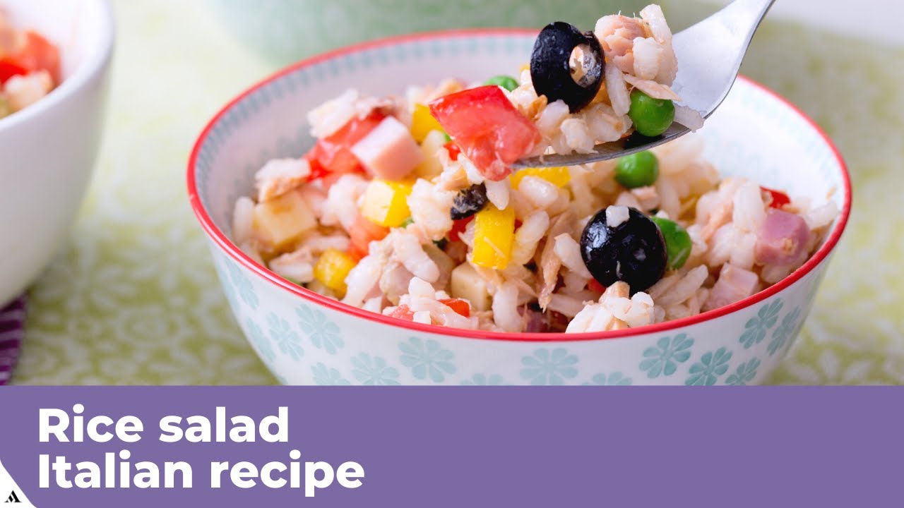RICE SALAD – Italian recipe RICE SALAD - Italian recipe