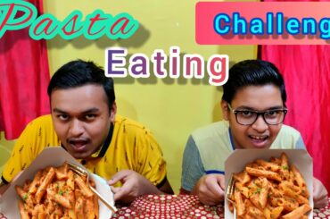 PASTA EATING CHALLENGE | FOOD CHALLENGE | ITALIAN FOOD