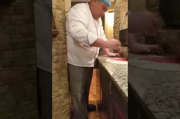 Welcome bread cooking from la gondola italian restaurant