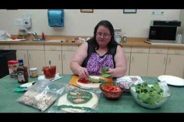 Cooking Demo Can't Stand the Heat #3 Italian Chicken Wrap