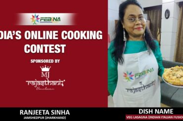 Ranjeta Sinha | Veg Lasagna Indian-Italian Fusion