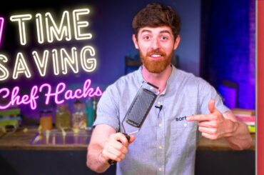 7 Time Saving Chef Hacks to Speed Up your Cooking | CBA 2 COOK