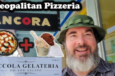 Ancora Pizzeria and Piccola Gelateria: a Neopalitan Pizza Italian Food Feast with Margherita Pizza
