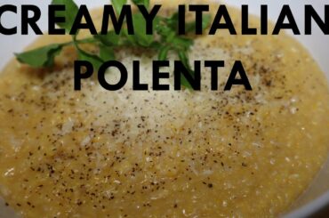 Italian Creamy Polenta Recipe |  Receita de CHEFE FAMOSO Polenta Cremosa Italiana |