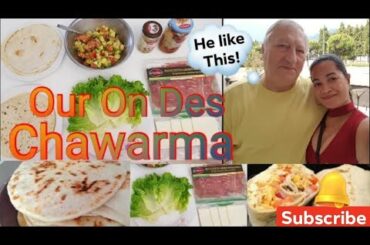 22 July 2020 ITALIAN FILIPINA COUPLE  Vlog Im Cooking Our Lunch Des Chawarma