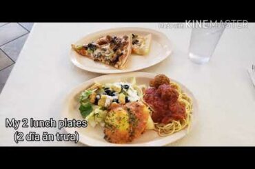 Italian Express, Oklahoma City, OK - Food tour of Italian food / Ăn trưa nhân viên văn phòng Hoa Kỳ