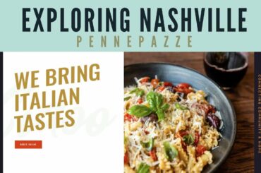 Authentic Italian in Nashville: PennePazze