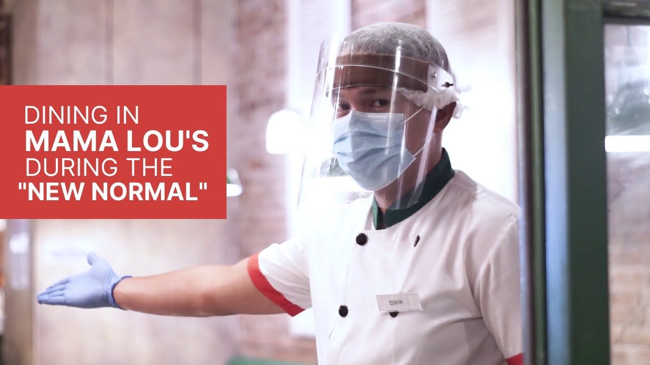 Dining in Mama Lou's During the "New Normal" Dining in Mama Lou's During the "New Normal"