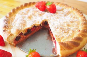 Italian Strawberry Crostata Recipe 🍓🍓🍓