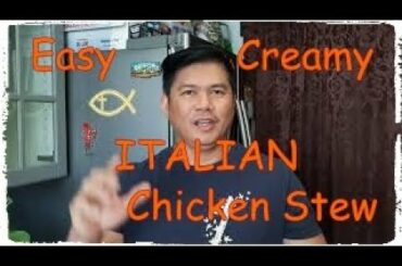 EASY Creamy Italian Chicken Stew || Jabez's Kitchen