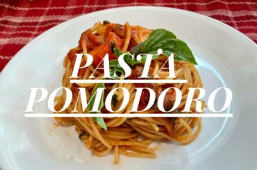 How to make Pasta Pomodoro (easy Italian recipe)