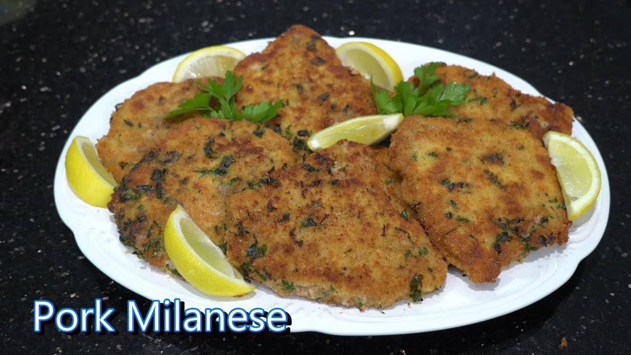Italian Grandma Makes Pork Milanese Italian Grandma Makes Pork Milanese