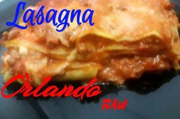 Lasagna fast & easy to make Italian pasta Original recipe