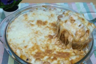Eid Special Italian Cheese Baked Pasta With White Sauce Recipe By Laila Arjuman Khanum