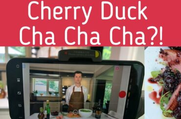 Smoked Cherry Duck goodness with a side of Cha-Cha-Cha