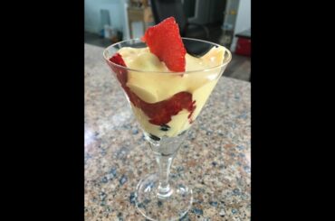 Zabaglione Sauce - Italian Sweet Wine Custard - Instagram Demo