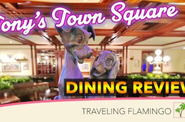 WORST Restaurant in the Magic Kingdom? | Disney Dining Review | Tony's Town Square Restaurant