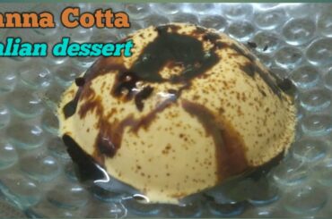 Panna Cotta in Tamil | Italian Dessert Recipe in Tamil | Coffee Panna Cotta