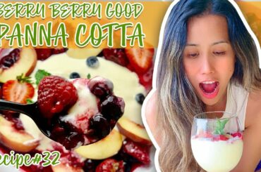 SIMPLY DELICIOUS PANNA COTTA RECIPE ( ITALIAN DESSERT) | HOW TO MAKE *BERRY BERRY GOOD PANNA COTTA*