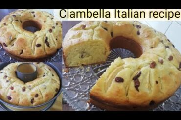 Ciambella a vasetto with apple and Raisins - Italian Recipe in Urdu - Subt in IT_ENG