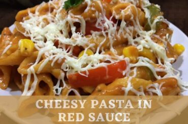 Cheesy Pasta in Red Sauce | Penne Pasta | Italian Recipe | Medha's Recipes