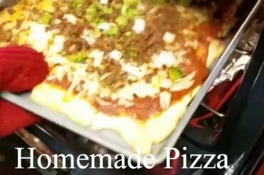 Homemade Italian Sausage Pizza