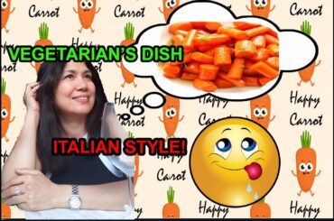 CARROTS IN A PAN (Italian recipe)