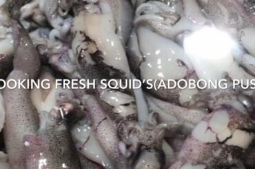 Buhay Italy Adobong Pusit.