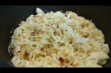 WHITE SAUCE PASTA | CREAMY & CHEESY | QUICK & TASTY