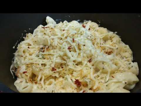 WHITE SAUCE PASTA | CREAMY & CHEESY | QUICK & TASTY WHITE SAUCE PASTA | CREAMY & CHEESY | QUICK & TASTY