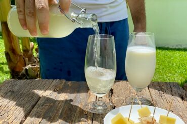 BLAAND the Viking WINE Homemade from MILK - How to Make WINE at Home after CHEESE - SCOTCH WHEY WINE