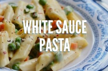 White sauce pasta recipe | Italian food | foodies Flavour | Indore food journey