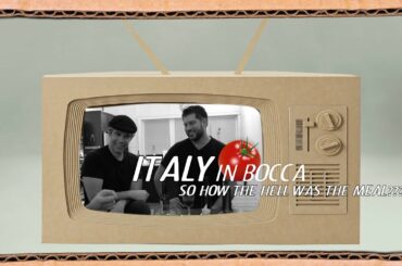How was it cooking from these rare, funky Italian cookbooks: Italy In Bocca interview.
