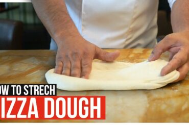 How to STRETCH NEAPOLITAN PIZZA DOUGH like a World Best Pizza Chef