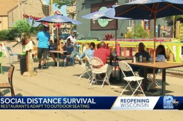 Local restaurants adapting to outdoor seating