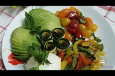 Healthy Italian salad recipe / very easy homemade Italian salad🇮🇹