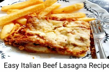 পারফেক্ট ইটালিয়ান বিফ লাজানিয়া। Perfect Italian Beef lasagna Recipe(ঈদ স্পেশাল)By Sappy's Kitchen