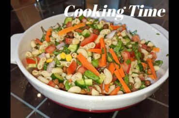 Healthy Italian Pasta Salad  |  Recipe By Cooking Time