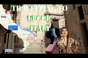 TRAVELLING TO LECCE,ITALY BY CAR ...DAILYVLOG18 #AlifeinADaily