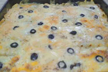 Lasagne Italian Recipe With Special White Souce | Italian Style Unique Recipe.